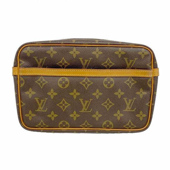 LOUIS VUITTON Other - Louis Vuitton Monogram Compiègne 23 Clutch Bag M51847 Brown Men's